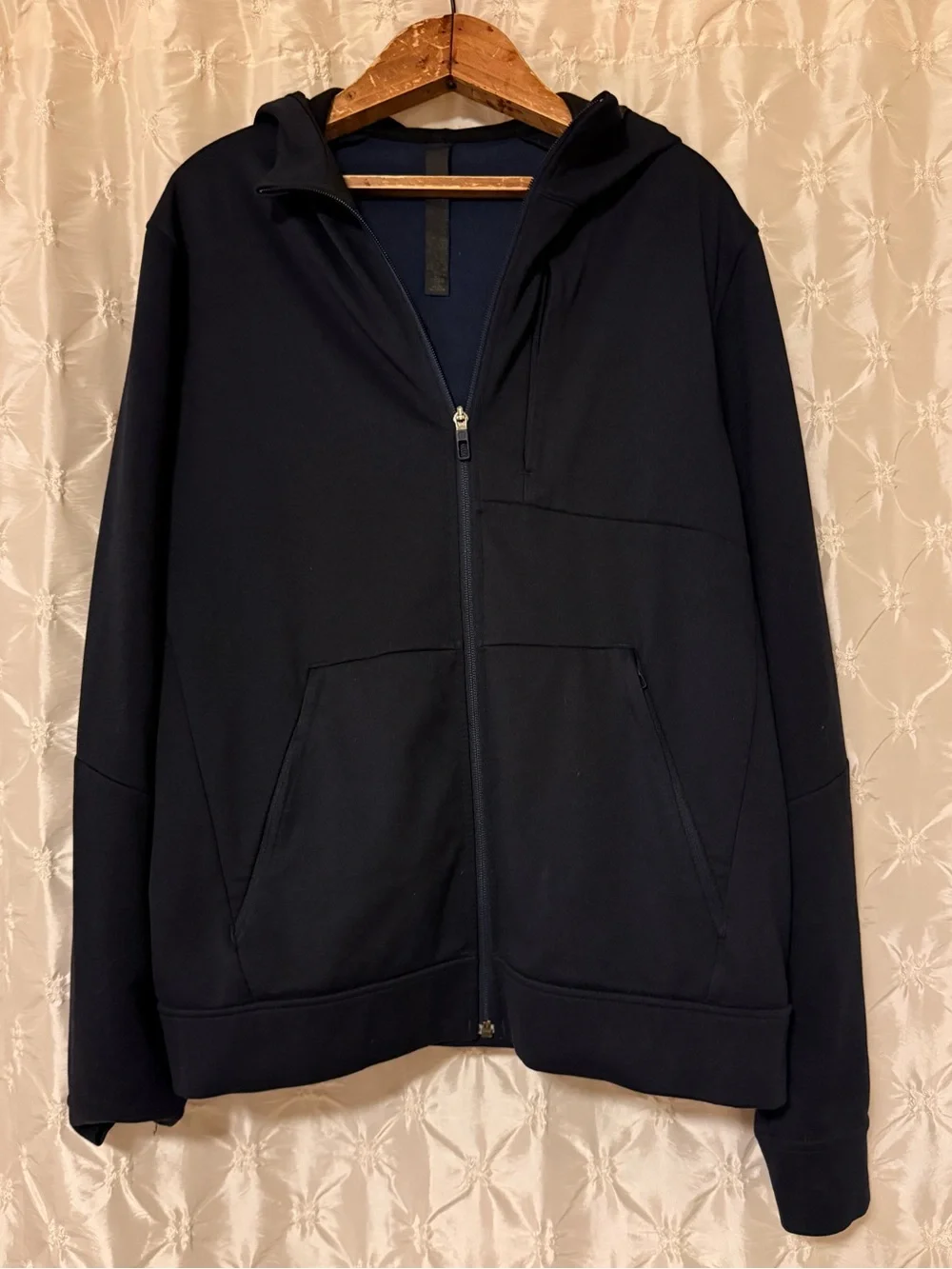 Lululemon City Sweat Zip Hoodie Sweatshirt Dark Navy Blue Full-Zip Jacket